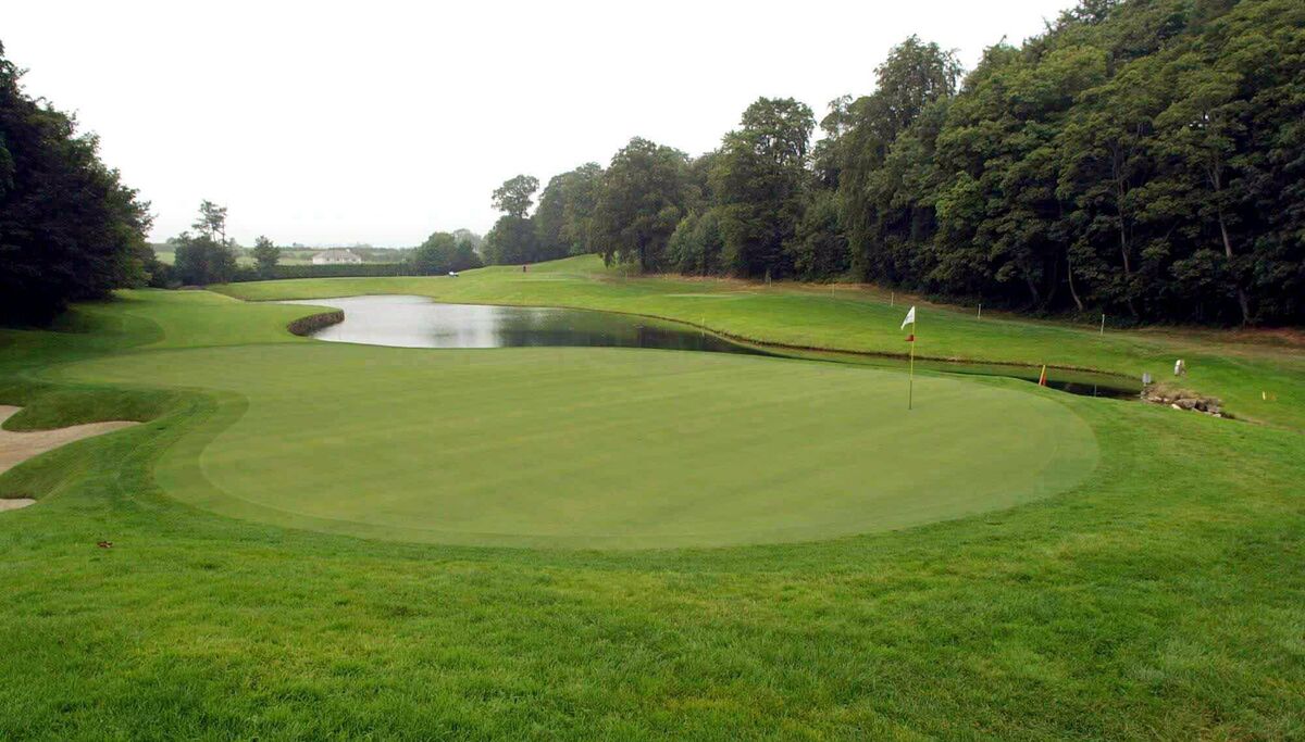 The 3rd Green at Mount Juliet Golf Club, Co. Kilkenny. Golf. Picture: Matt Browne
