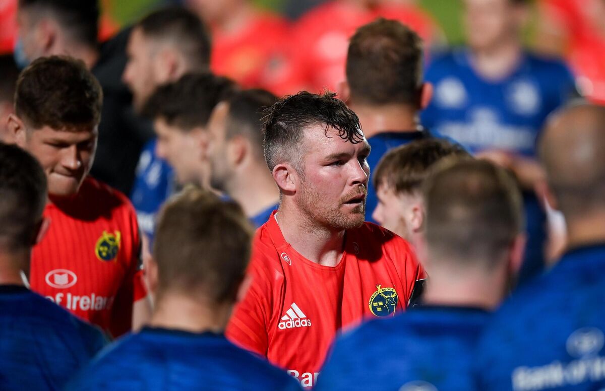 Munster captain Peter O'Mahony following his side's win. Picture: Stephen McCarthy/Sportsfile Munster captain Peter O'Mahony following his side's win. Picture: Stephen McCarthy/Sportsfile