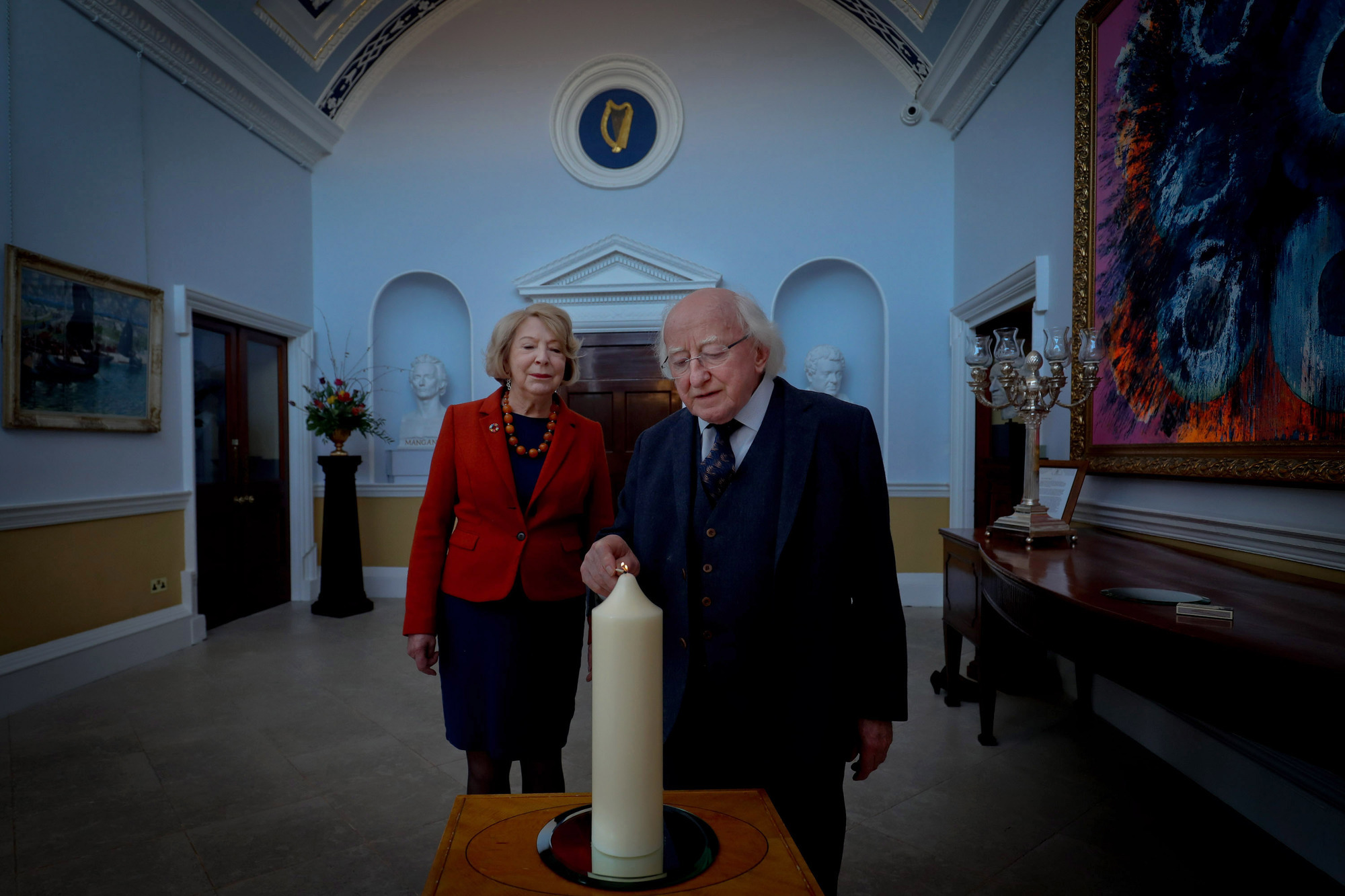 President leads global candle lighting campaign to mark 35th anniversary of Chernobyl