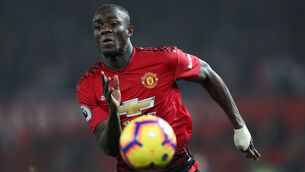 <p>Manchester United’s Eric Bailly has signed a new long-term contract (Martin Rickett/PA)</p>