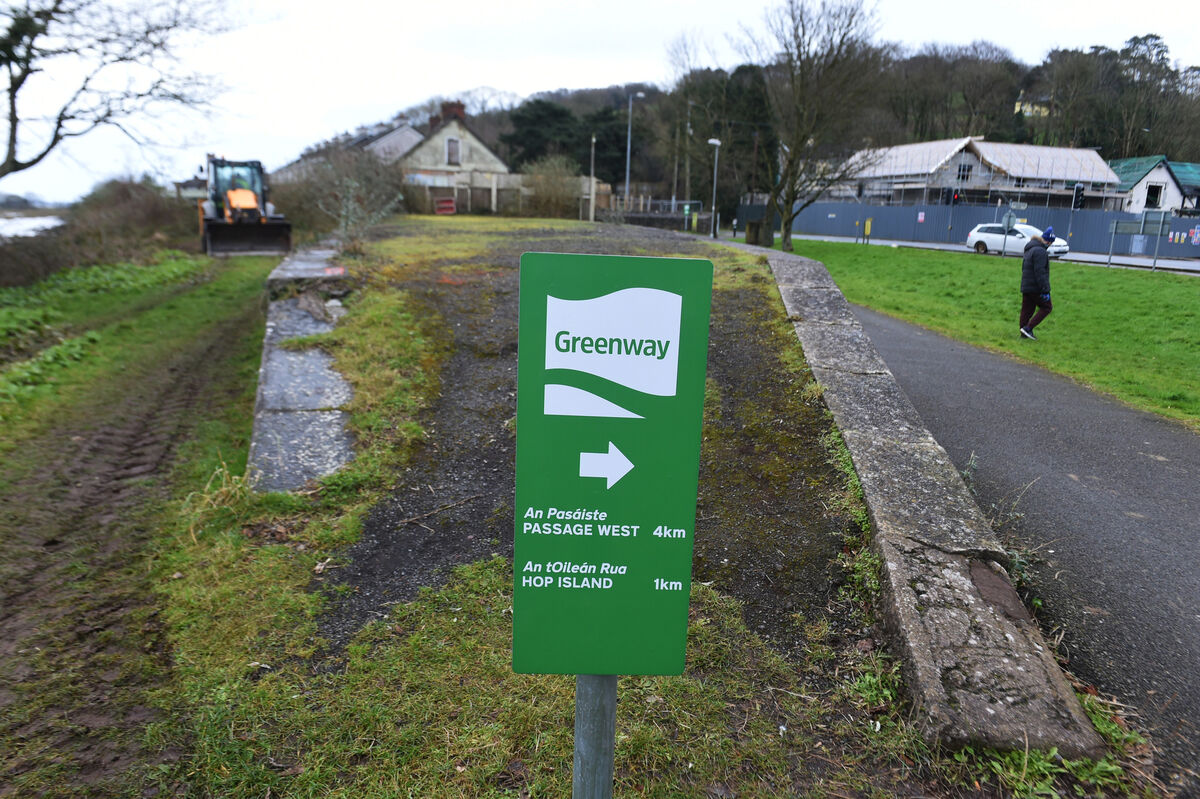 The Cork Harbour Greenway at Rochestown Road. Picture: Larry Cummins The Cork Harbour Greenway at Rochestown Road. Picture: Larry Cummins