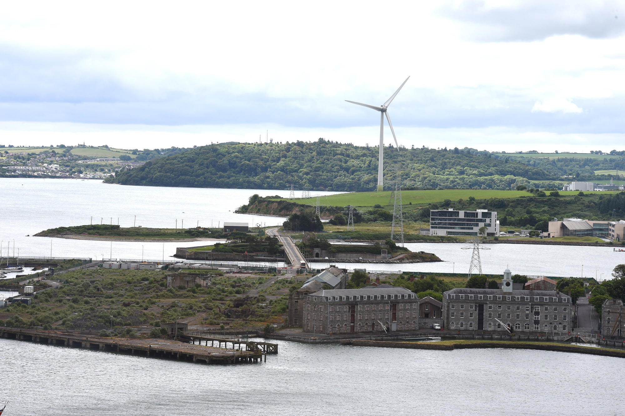 Ringaskiddy, Co Cork, where the €160m incinerator had been planned. File picture:  Larry Cummins