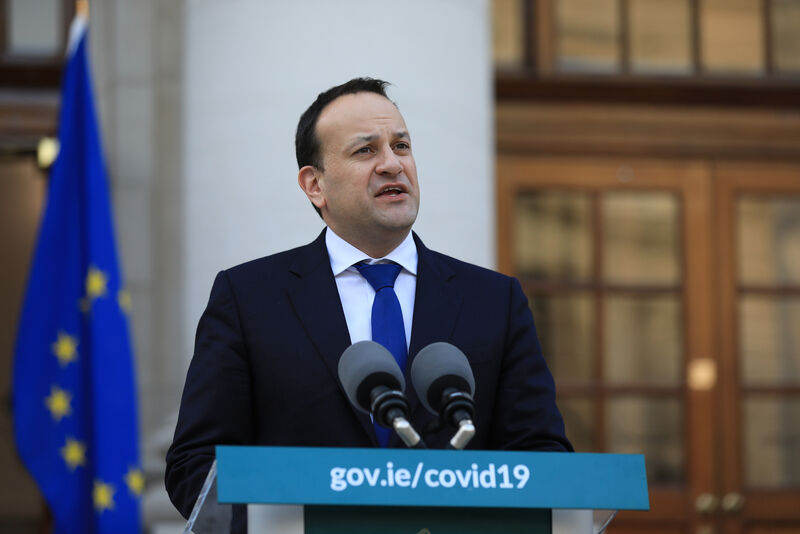 Fine Gael leader Leo Varadkar paid tribute to Eoghan Murphy, describing him as an 'exceptional parliamentarian'. Picture: Julien Behal Photography Fine Gael leader Leo Varadkar paid tribute to Eoghan Murphy, describing him as an 'exceptional parliamentarian'. Picture: Julien Behal Photography