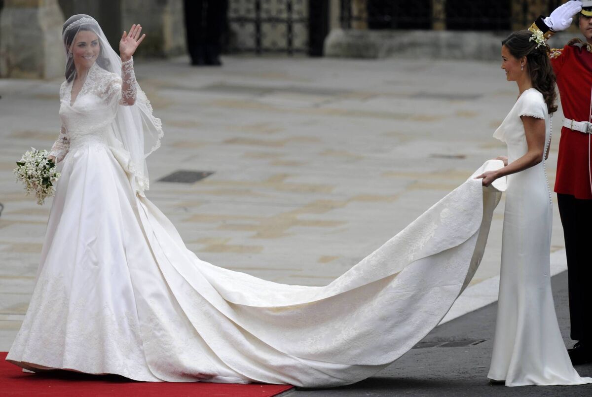 Kate Middleton's wedding dress was kept a secret until the day. Picture: Odd Anderson/AFP via Getty Images Kate Middleton's wedding dress was kept a secret until the day. Picture: Odd Anderson/AFP via Getty Images