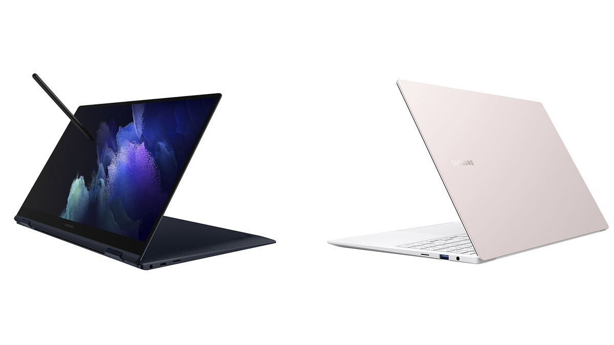 Galaxy Book Pro 360 and Galaxy Book Pro.
