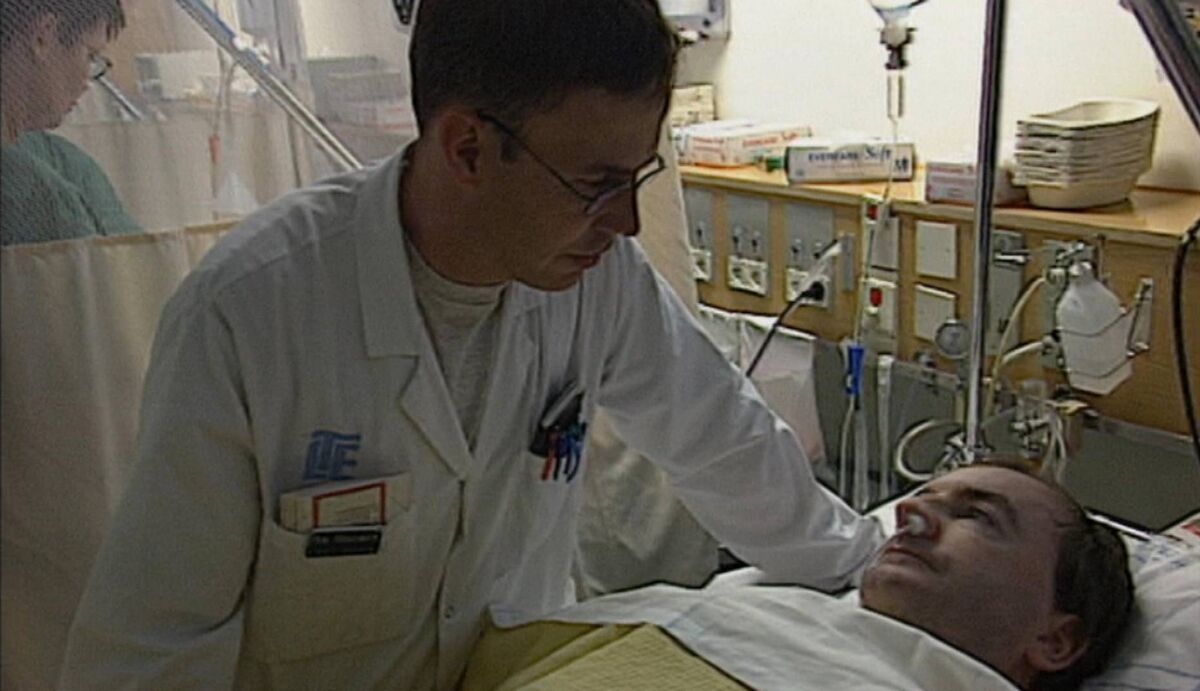 Tommie Gorman receiving treatment in Sweden 20 years ago for cancer. Ireland, Cancer and Me will be broadcast on Tuesday, May 4. Tommie Gorman receiving treatment in Sweden 20 years ago for cancer. Ireland, Cancer and Me will be broadcast on Tuesday, May 4.