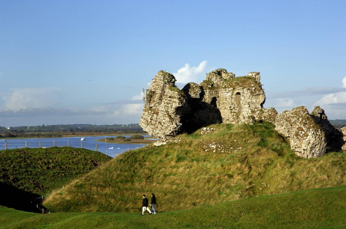 Clonmacnoise has its own mini Camino walk. Clonmacnoise has its own mini Camino walk.Â