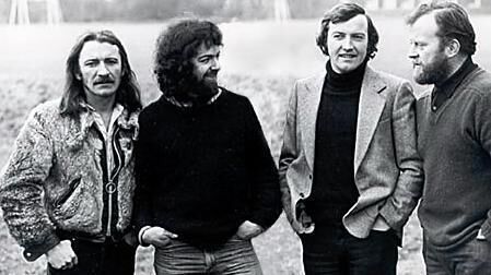 Planxty: Donal Lunny, Andy Irvine, Liam O'Flynn and Christy Moore.