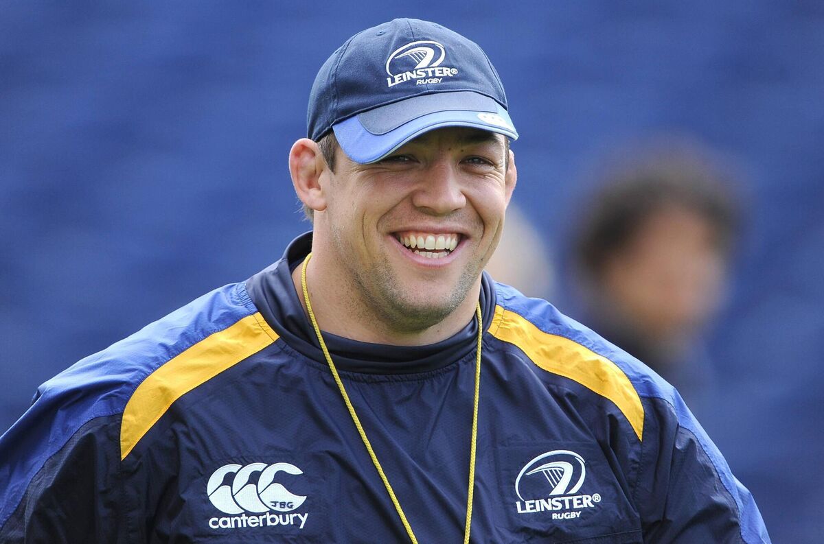 Then Leinster forwards coach Jono Gibbes pictured in 2009. Picture: Brendan Moran Then Leinster forwards coach Jono Gibbes pictured in 2009. Picture: Brendan Moran