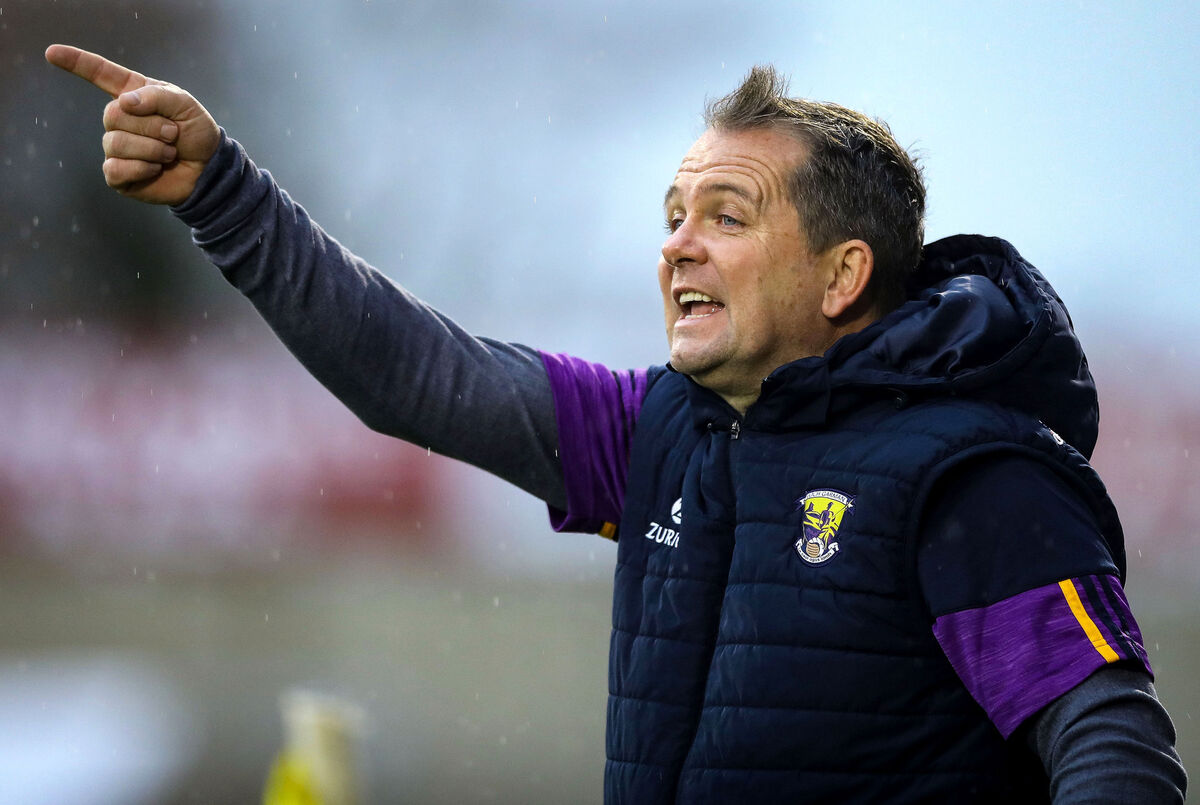 Wexford manager Davy Fitzgerald. Picture: INPHO/Lorraine O’Sullivan