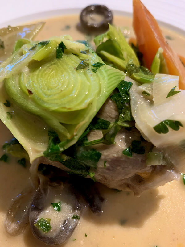 Rose Veal Blanquette, from Liberty Grill (Picture: Joe McNamee) Rose Veal Blanquette, from Liberty Grill (Picture: Joe McNamee)