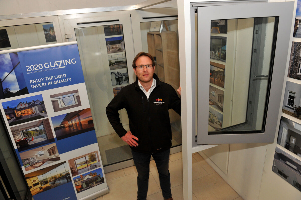 Ken Matson, owner of 2020 Glazing in Ballincollig. Picture: Larry Cummins