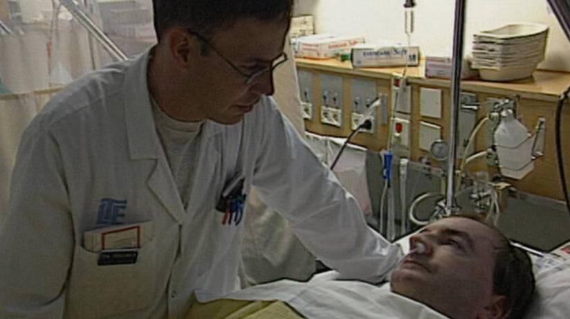 Tommie Gorman receiving treatment in Sweden 20 years ago for cancer. Tommie Gorman receiving treatment in Sweden 20 years ago for cancer.