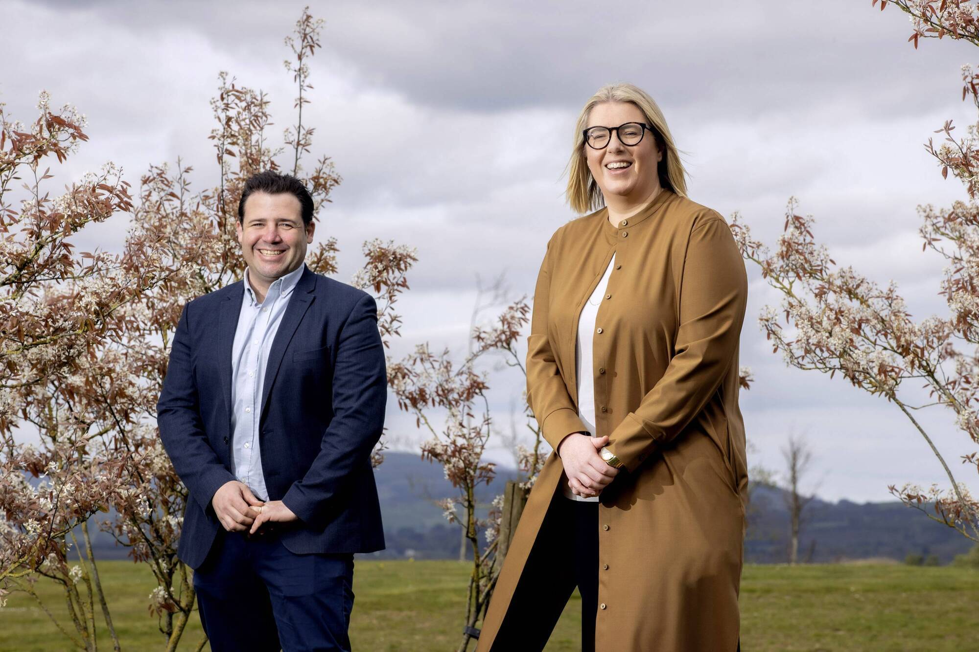 Pádraic Vallely, Business Development and Political Engagement Manager, Rethink Ireland and Yvonne Cooney, Head of Sustainability, Ornua. Picture: Marc O'Sullivan. 