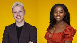 <p>First Dates Ireland: Aidan from Cork and Judy from Dublin</p>