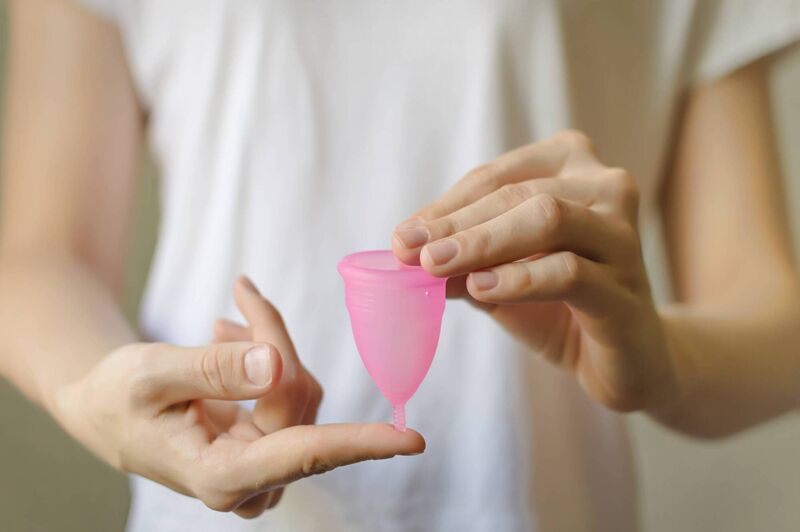 Menstrual cups last years and cost just €20.