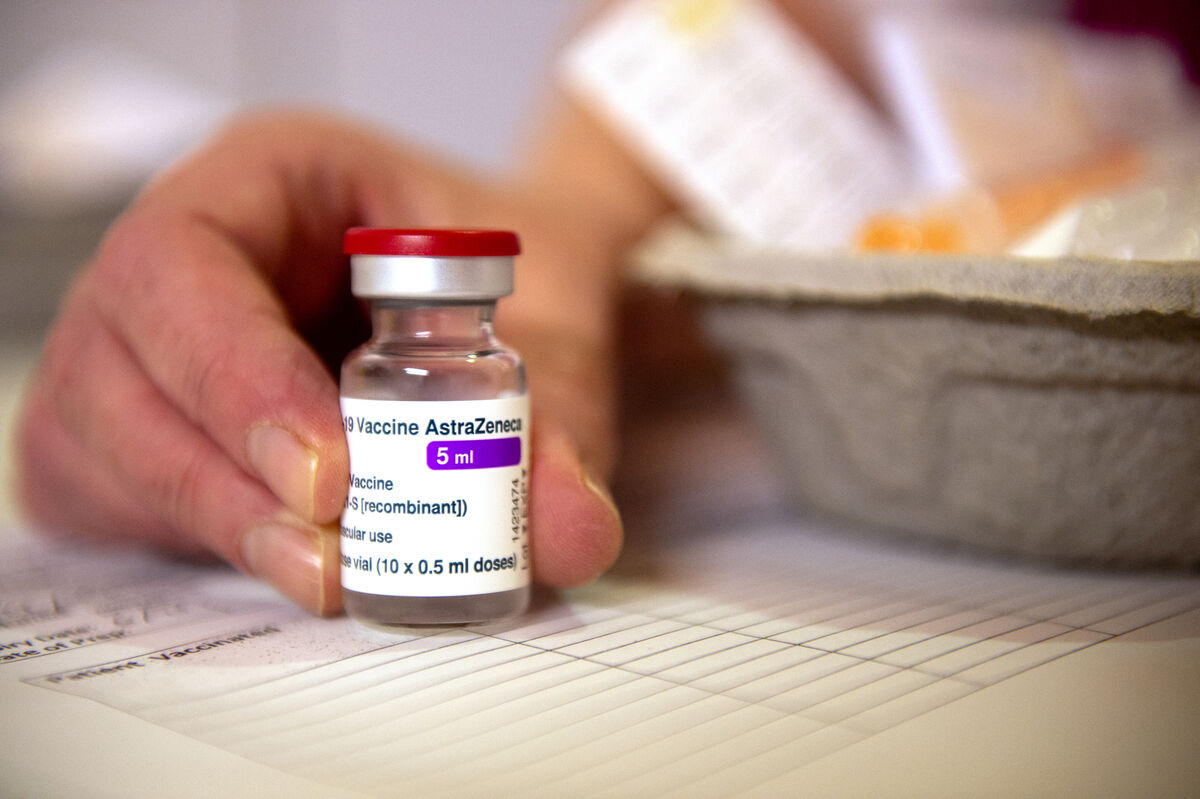 The AstraZeneca vaccine in the preparation room in Ireland. File picture Dan Linehan The AstraZeneca vaccine in the preparation room in Ireland. File picture Dan Linehan