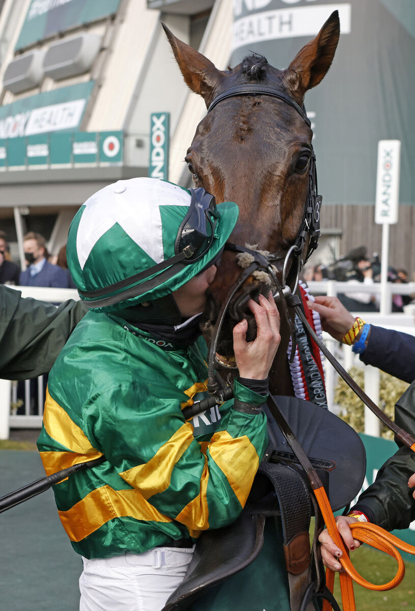 Rachel Blackmore and Minella Times. Picture: Healy Racing