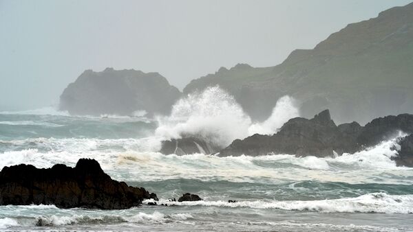 Storm Lorenzo in Cork last month. Pic: Denis Minihane
