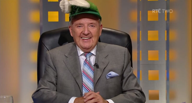 Bill O'Herlihy at the end of the 2014 World Cup. 