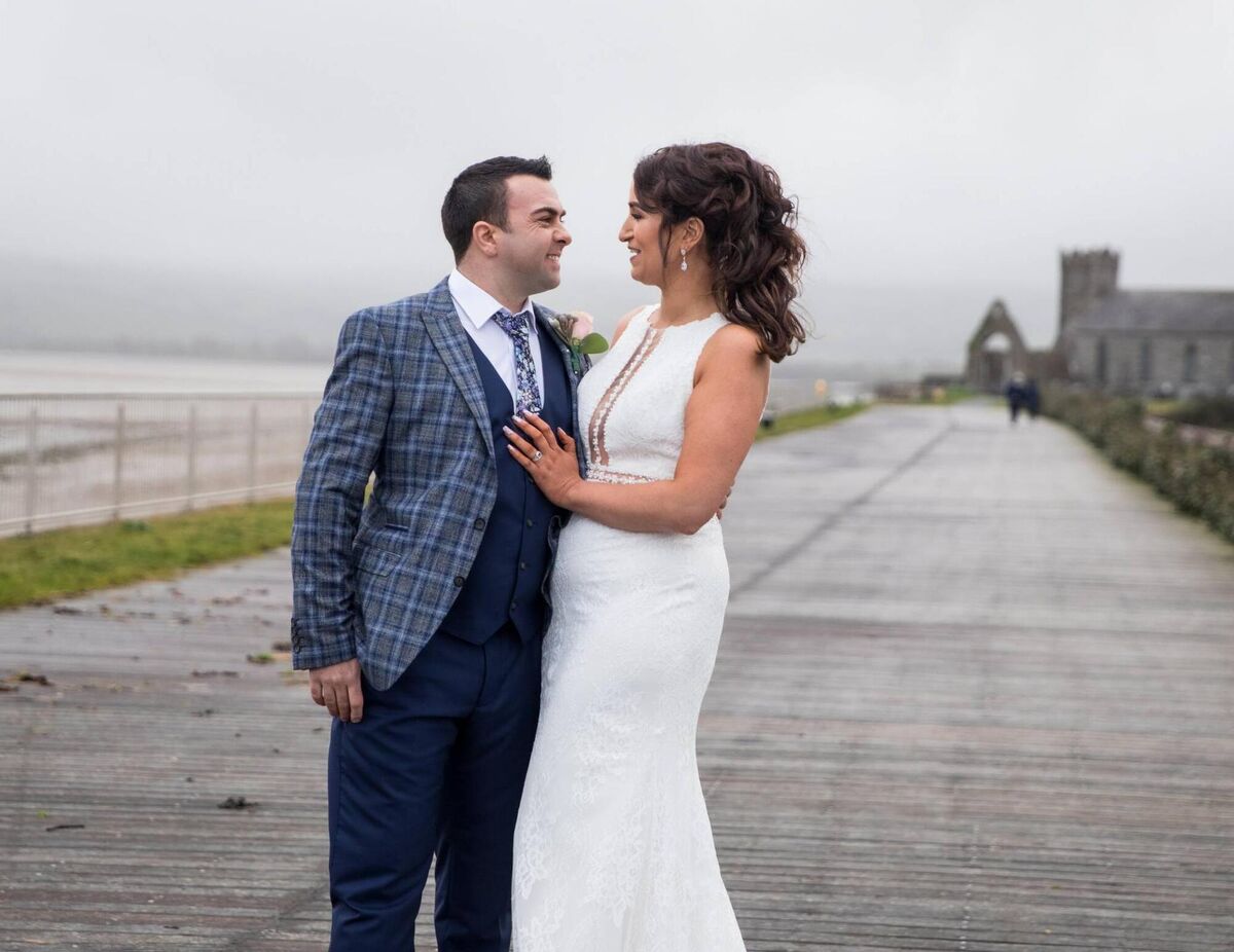 Katie Murphy and Kieran Harty got married in December 2020