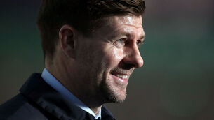 <p>Rangers manager  Steven Gerrard</p>