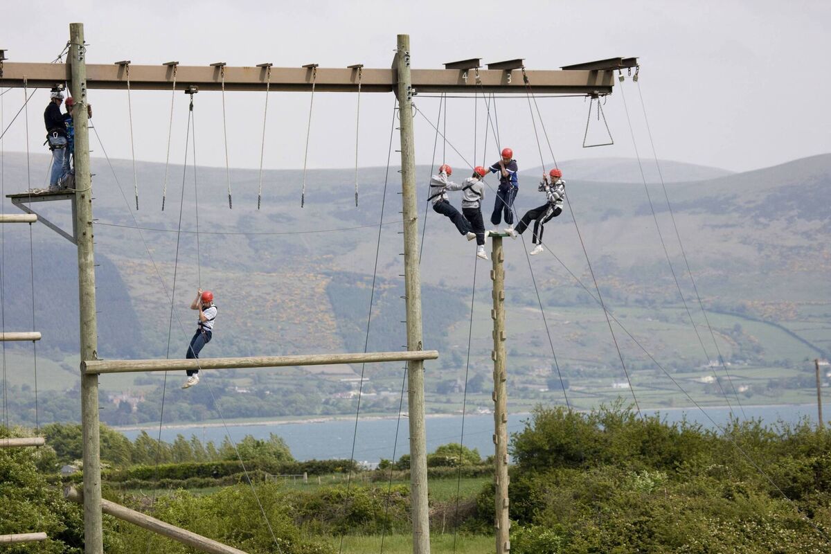 Skypark is home to Ireland's longest aerial adventure course. Skypark is home to Ireland's longest aerial adventure course.