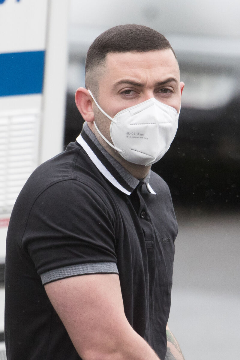  Tony McInerney raised his two hands up in the air, holding a bag of cocaine in one hand, when Gardai entered.
