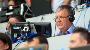 <p>TIME HEALS: While he was initially shocked after demoted after 22 years as ITV’s senior football commentator, Clive Tyldesley now feels reconciled to his new role. ‘Whilst I was upset, I completely respect my contract was up and it was their right to make a change,’ he says.</p>