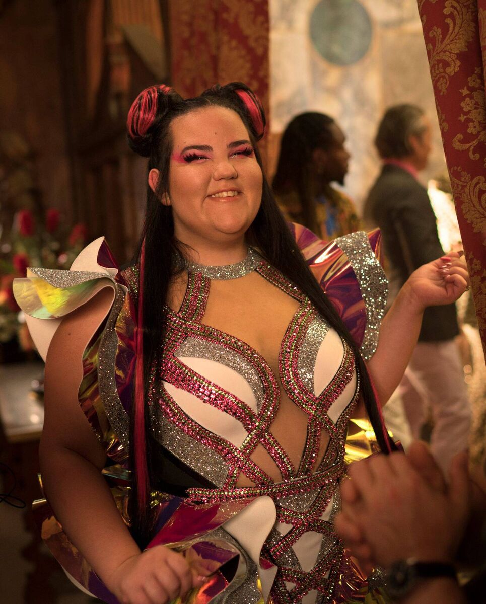 Netta Barzilai as Neta in Eurovision Song Contest: The Story of Fire Saga. Picture: Jonathan Olley/Netflix Netta Barzilai as Neta in Eurovision Song Contest: The Story of Fire Saga. Picture: Jonathan Olley/Netflix