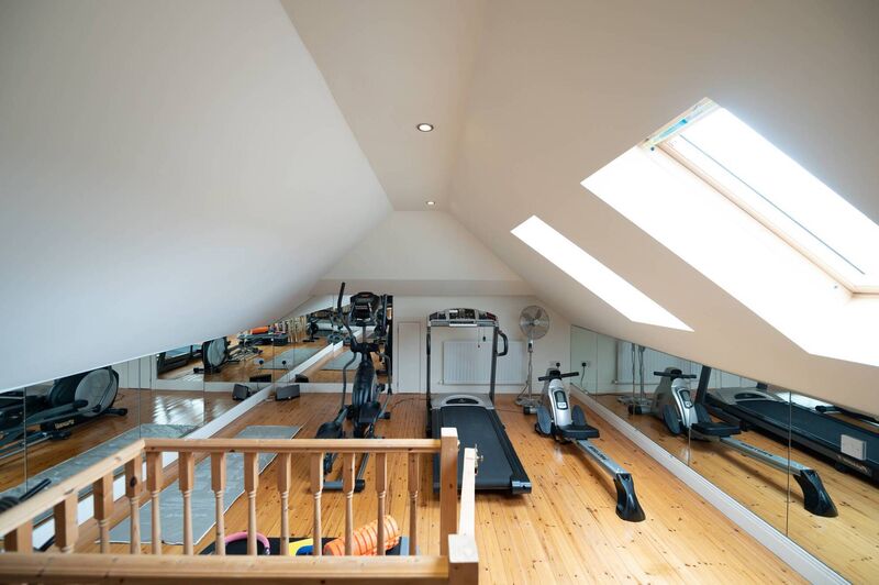 Gym in the attic