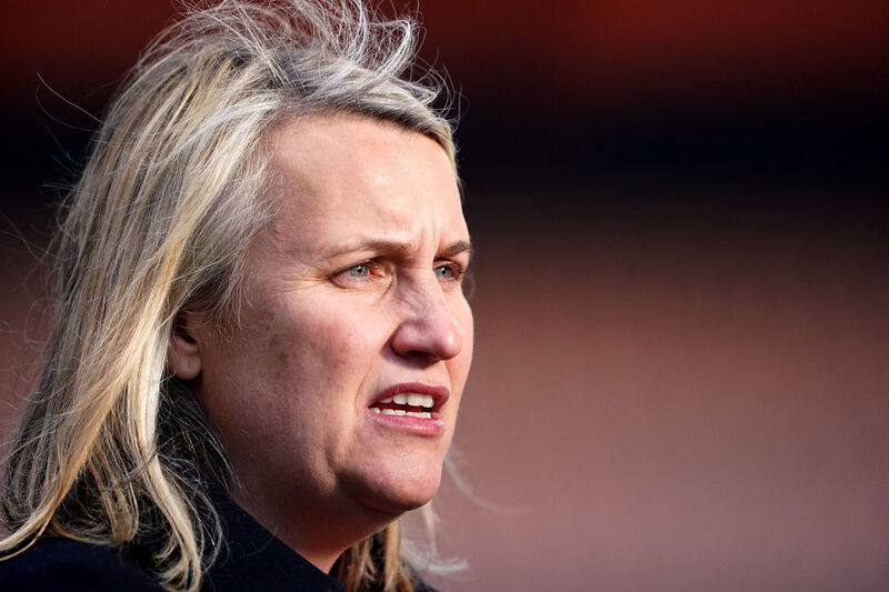 Chelsea Women’s manager Emma Hayes has been described as ‘the most intriguing coach in football’ and compared with Pep Guardiola. Picture: Zac Goodwin/PA Wire Chelsea Women’s manager Emma Hayes has been described as ‘the most intriguing coach in football’ and compared with Pep Guardiola. Picture: Zac Goodwin/PA Wire