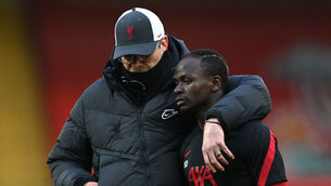 <p>Jurgen Klopp sees no issues in his relationship with Sadio Mane. Picture: Laurence Griffiths</p>