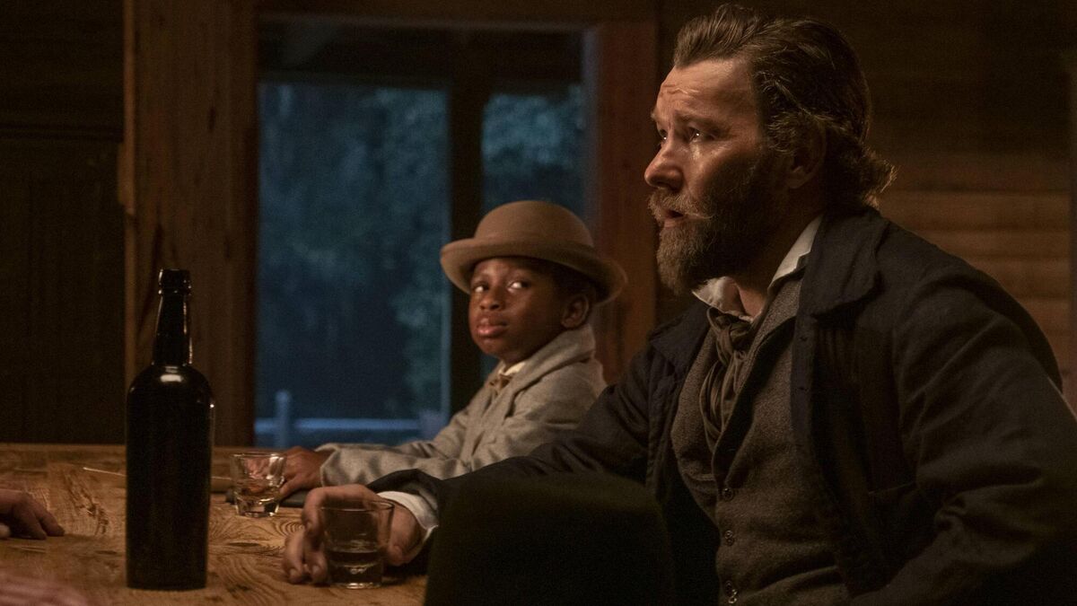  Chase Dillon and Joel Edgerton in The Underground Railroad. 