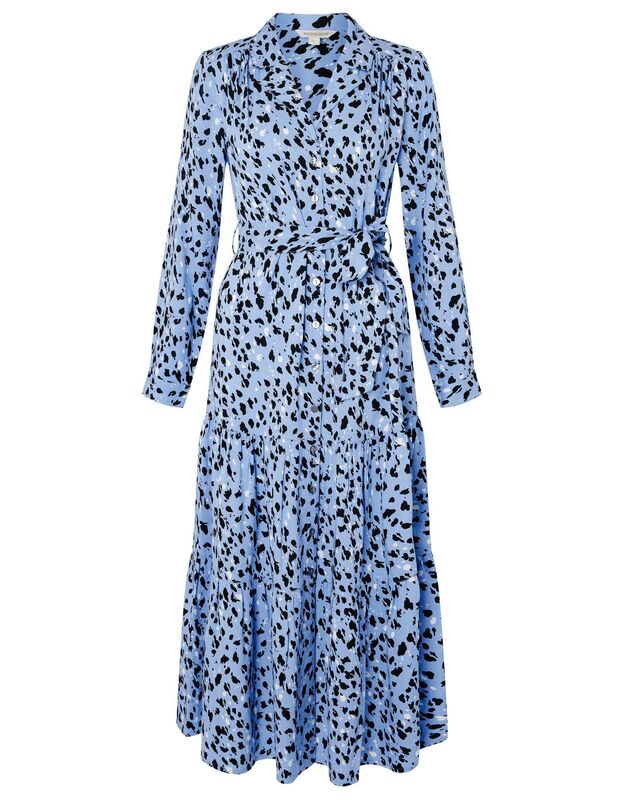 Animal print midi dress (€84) @ Monsoon 