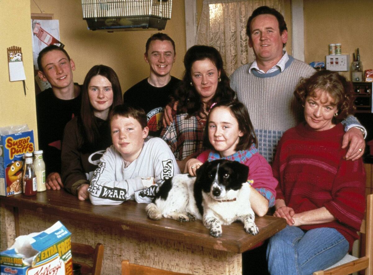 The Curley family in The Snapper. The film will be shown on RTÉ on Saturday, May 29 at 9.30pm.