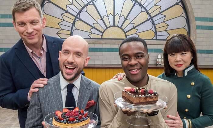 Bake Off: The Professionals is back with Benoît Blin, Tom Allen, Liam Charles, and Cherish Finden