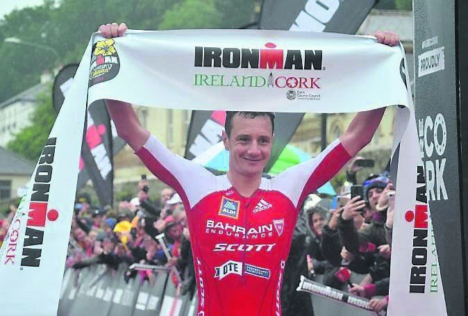Olympic Gold medalist Alistair Brownlee, winner of the 2019 Ironman triathlon in Youghal. Picture: Howard Crowdy