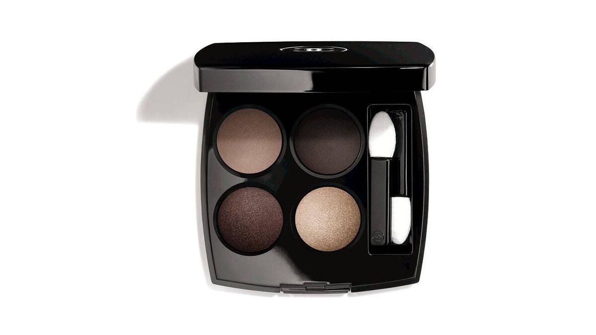 Chanel Multi-Effect Quadra Eye Shadow Palette in Blurry Grey, €55 at brownthomas.com