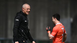 <p>Former Kerry star Kieran Donaghy joined the backroom team of Kieran McGeeney’s Armagh, with nothing but people’s support. Should players have the same opportunity, wonders Dr Ed Coughlin? Picture: David Fitzgerald/Sportsfile</p>
