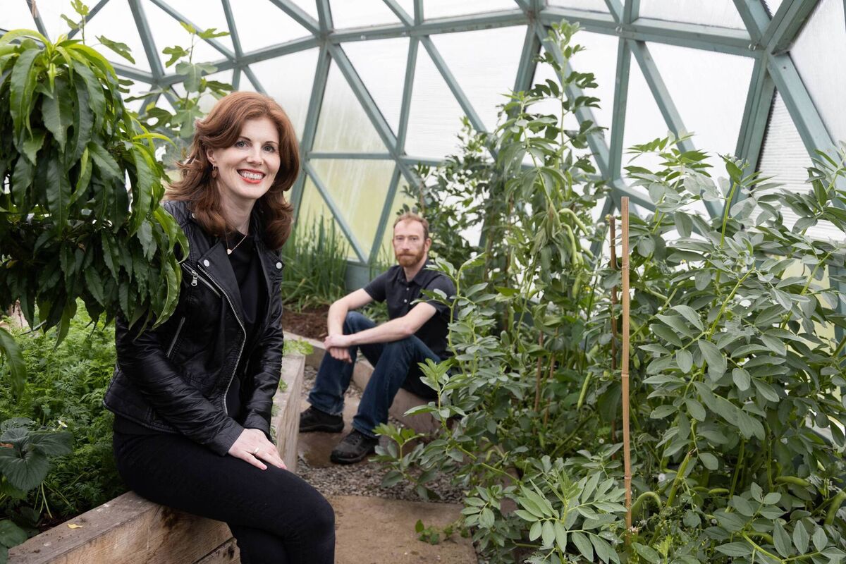 HR director at Telus Miriam Manning and SeĢadna Mac Giolla Coda. Picture: Darragh Kane HR director at Telus Miriam Manning and SeĢadna Mac Giolla Coda. Picture: Darragh Kane