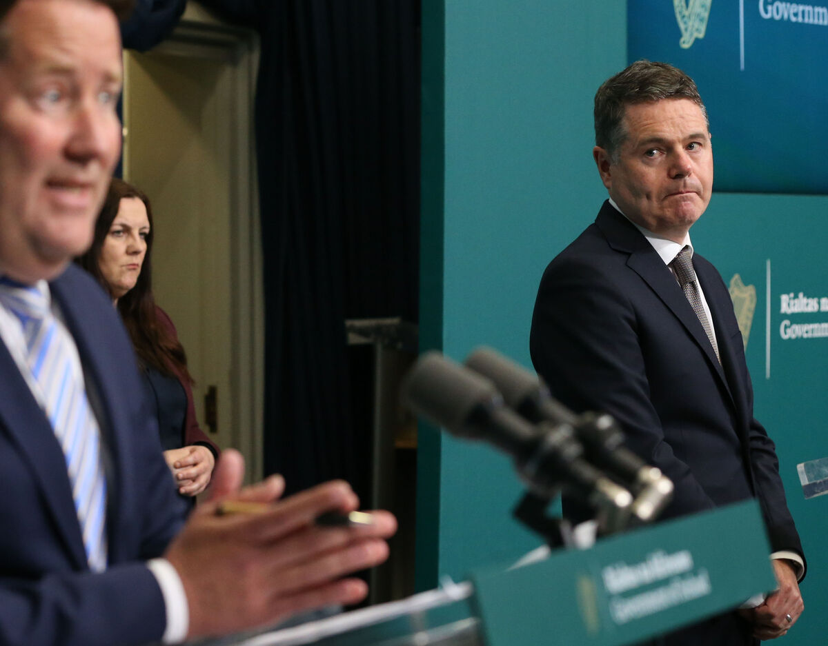 Housing Minister Darragh O'Brien said he is now working with Finance Minister Paschal Donohoe to clamp down on the hoarding of apartments. Photo: Sasko Lazarov / RollingNews.ie
