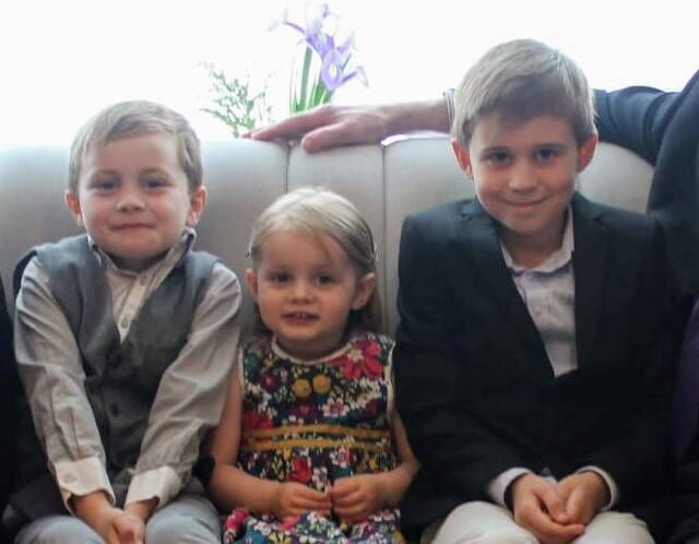 Darragh, Carla and Conor McGinley. Picture: Andrew McGinley/Conor's Clips