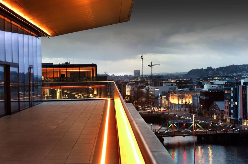 View from the top at Navigation Square