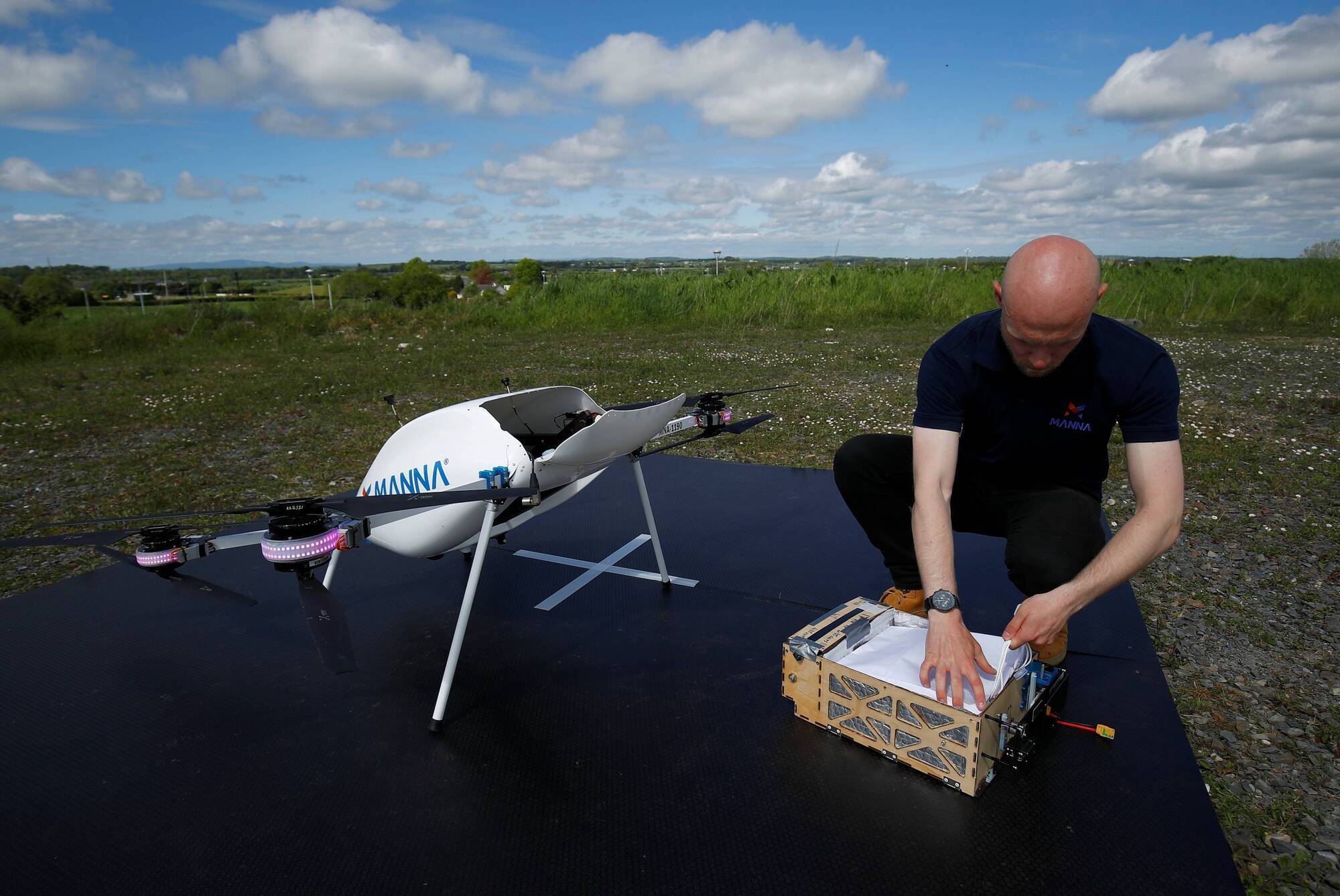 Drone delivery firm Manna secures aviation certificate to allow for EU expansion