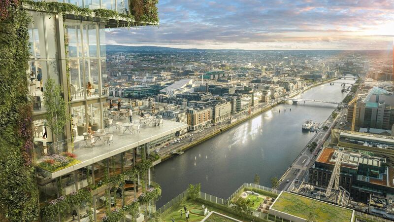 Johnny Ronan refused permission for 40-storey Dublin Docklands tower
