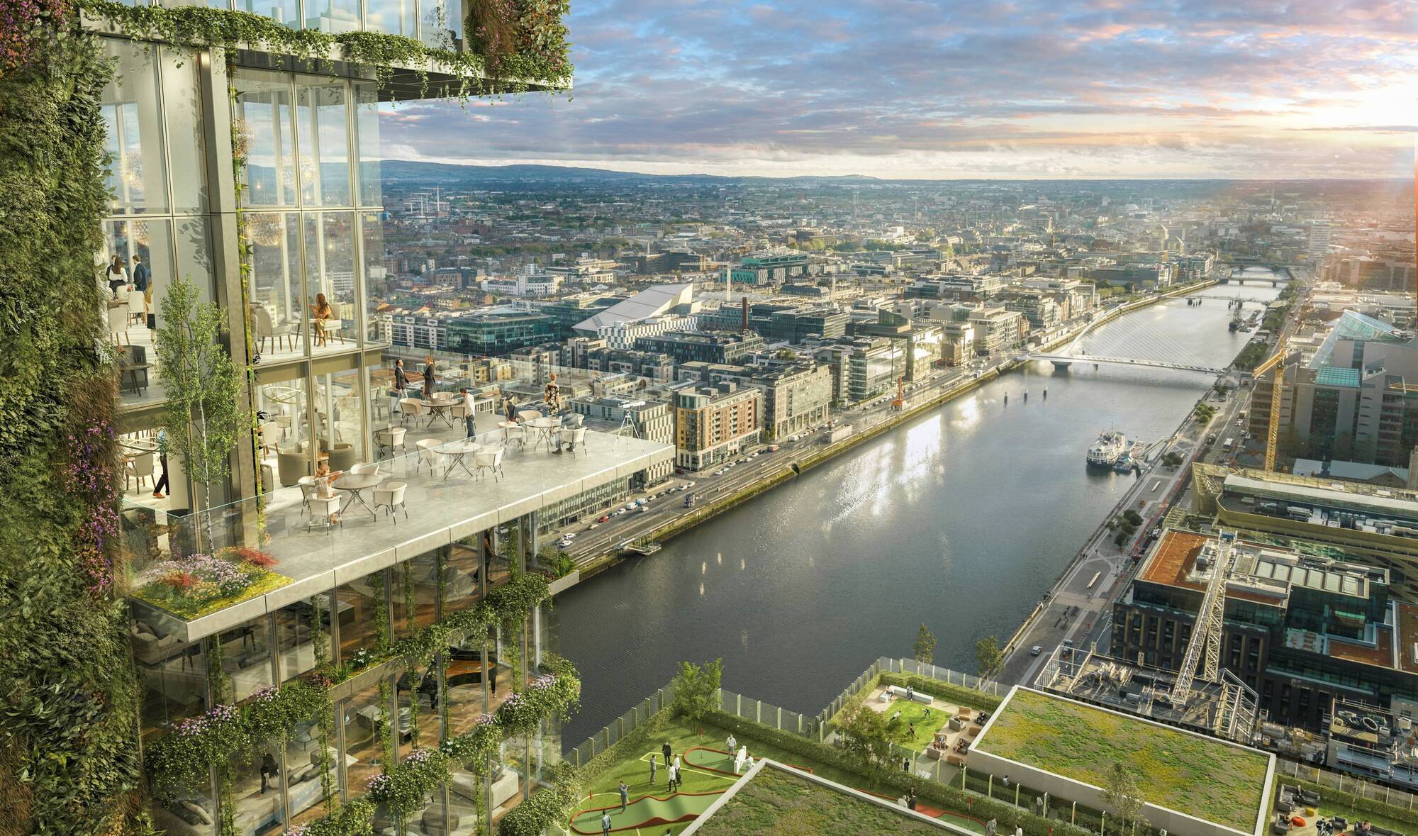 Johnny Ronan refused permission for 40-storey Dublin Docklands tower