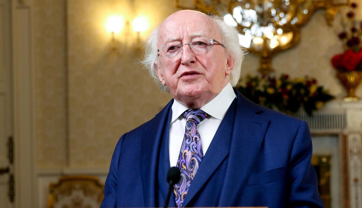 President Michael D Higgins. Picture: Maxwells President Michael D Higgins. Picture: Maxwells