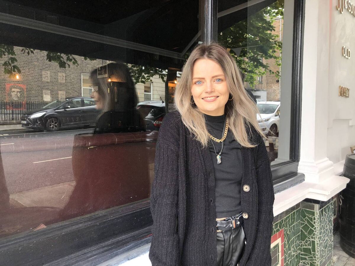 Rachel Rose, supervisor at the Whitehouse Bar Limerick, says young people are at the backbone of the service industry. Picture: Caitlín Griffin