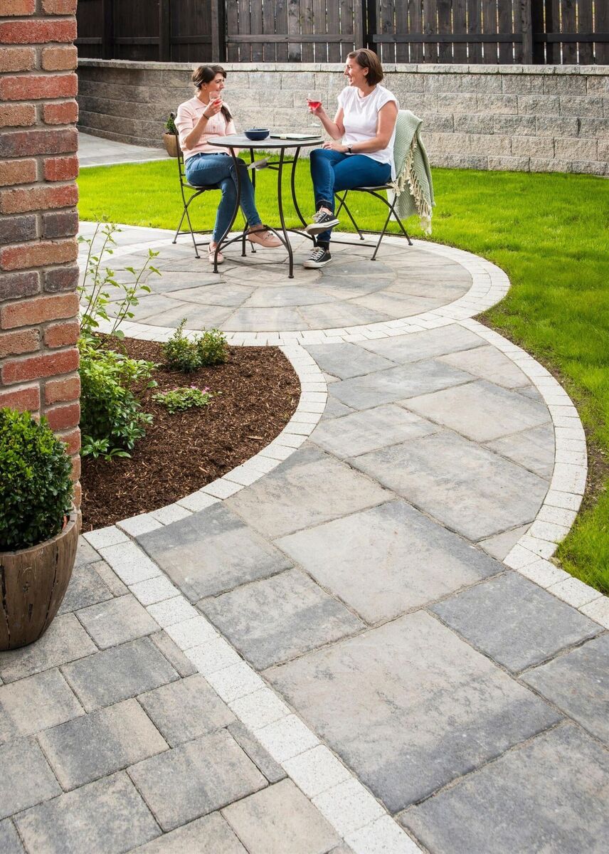 A true creative will work with the most demanding garden, using hard landscaping positions to lead you deeper into your garden. Picture: Tombermore mortar free Secura Lite, tobermore.co.uk for stockists